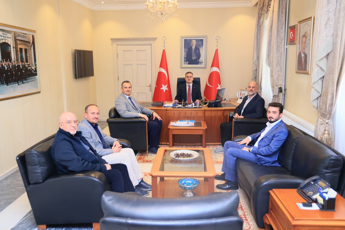 Muğla Mermerciler ve Muhtarlar Dernekleri Valiliği Ziyaret Etti