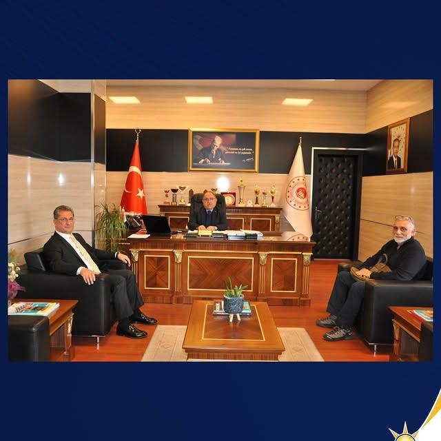 AK Parti Muğla İl Başkanı, Çevre ve Şehircilik İl Müdürü'nü Ziyaret Etti