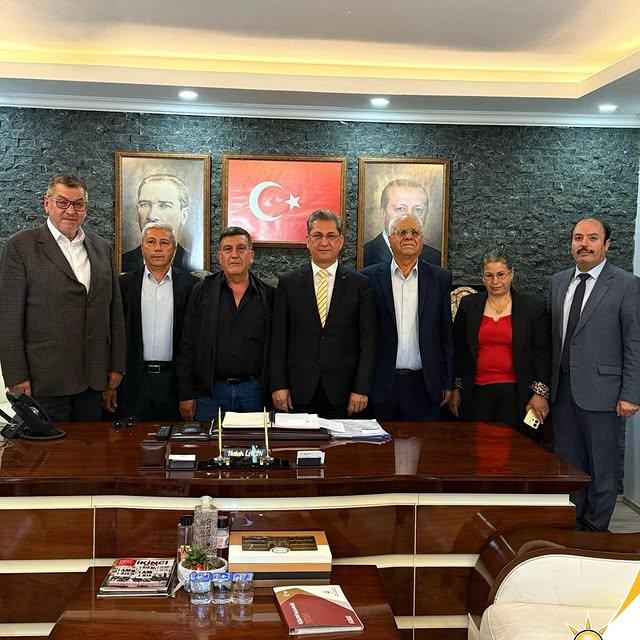 AK Parti Muğla İl Başkanlığı'na Yörük Türkmenleri Derneği Ziyareti