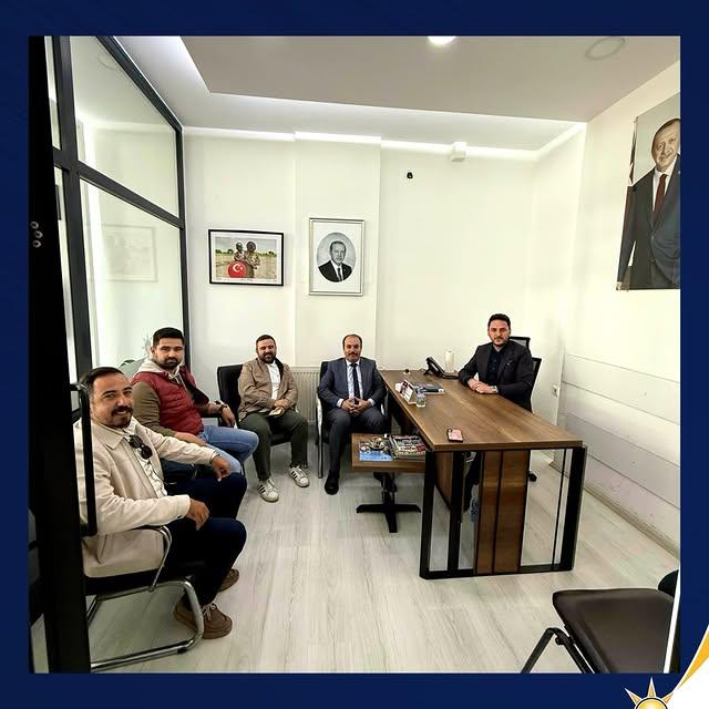 AK Parti Muğla İl Başkanlığı Nöbetçi İl Yönetimi Misafir Kabul Etti