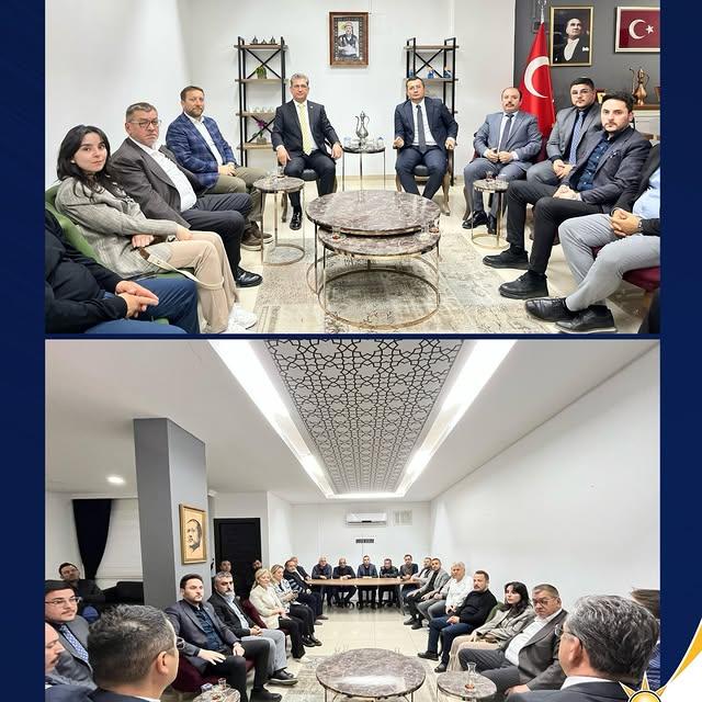 AK Parti Muğla İl Yönetimi Menteşe'de Toplandı