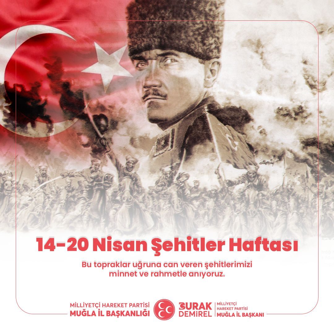 Muğla'da Şehitler Haftası Anma Törenleri Düzenlendi