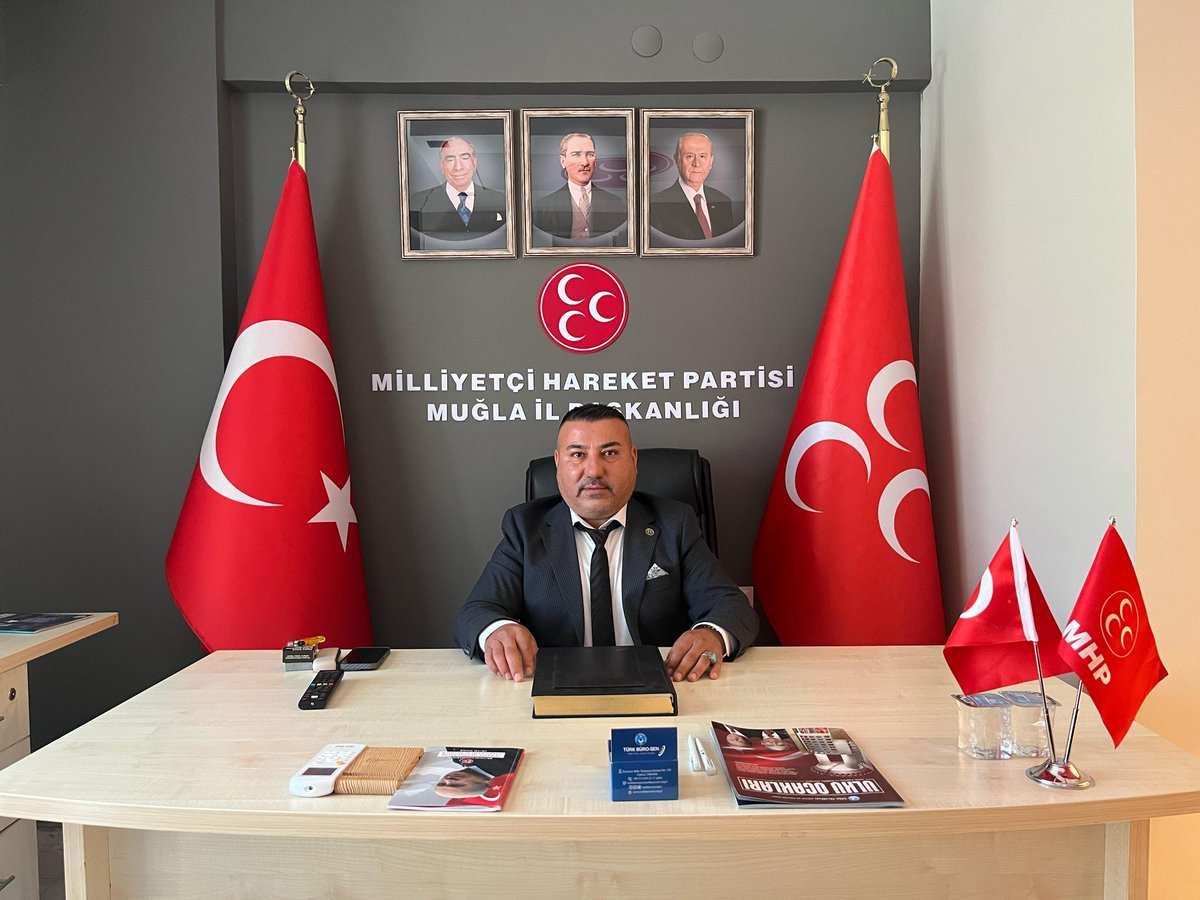 MHP Muğla İl Başkanlığı'nda Nöbet Tutuyor