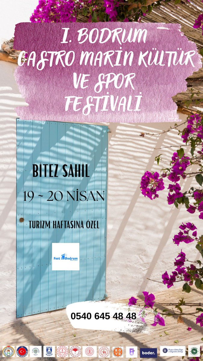 Bodrum'da İlk Gastronomi, Marin Kültür ve Spor Festivali Düzenleniyor