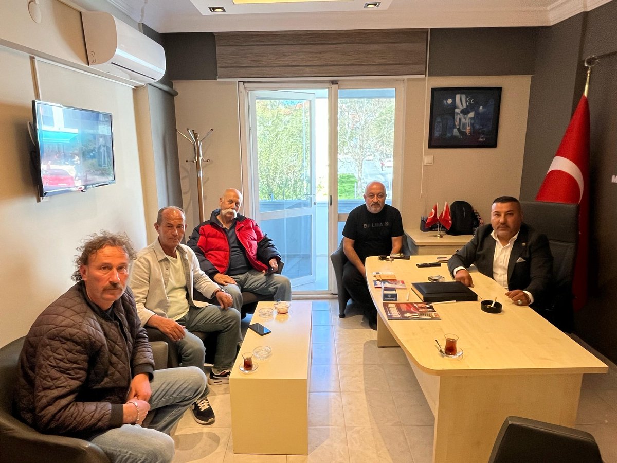 MHP Muğla İl Başkanlığı'na Teşekkür Ziyareti