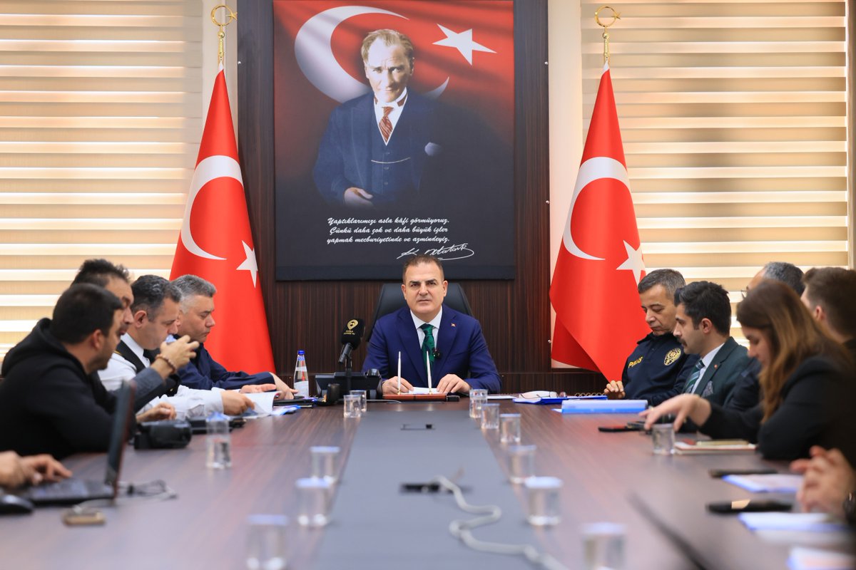 Muğla'da Asayiş ve Güvenlik Çalışmaları Hakkında Açıklama