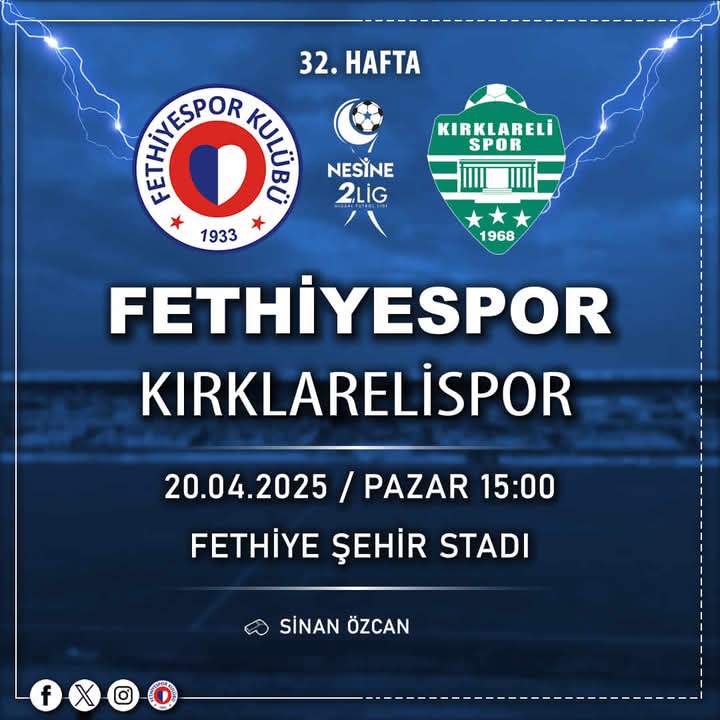 Fethiye Spor, Kırklarelispor ile Evinde Karşılaşacak