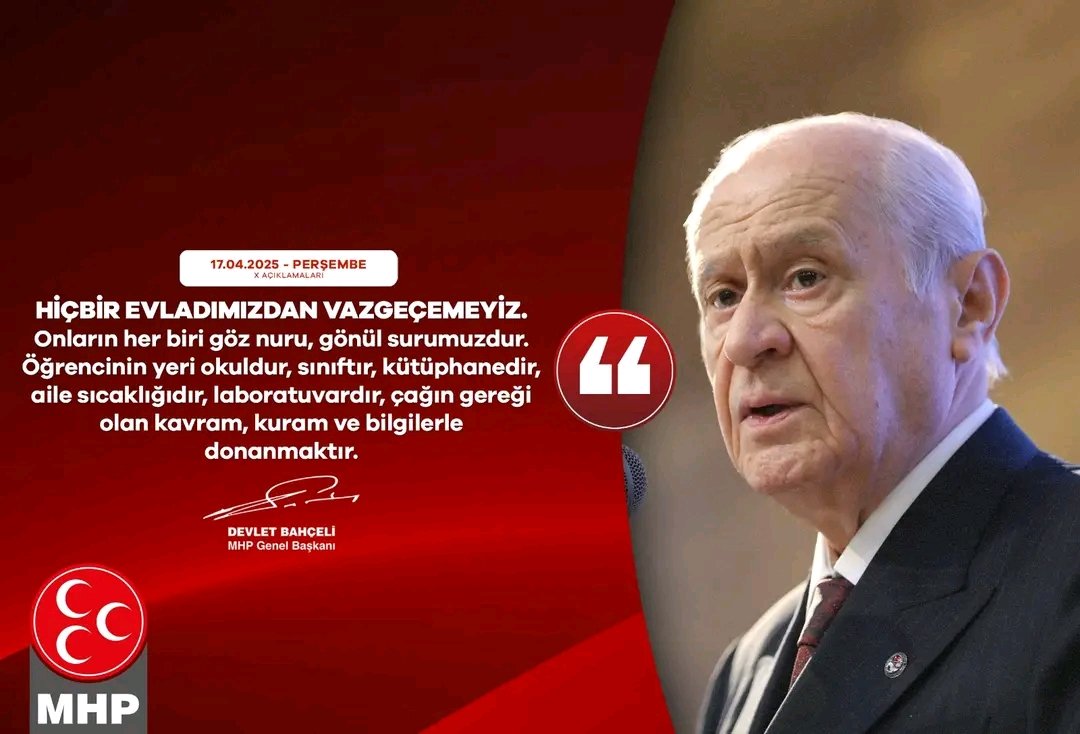 MHP'den Öğrenci Vurgusu: 