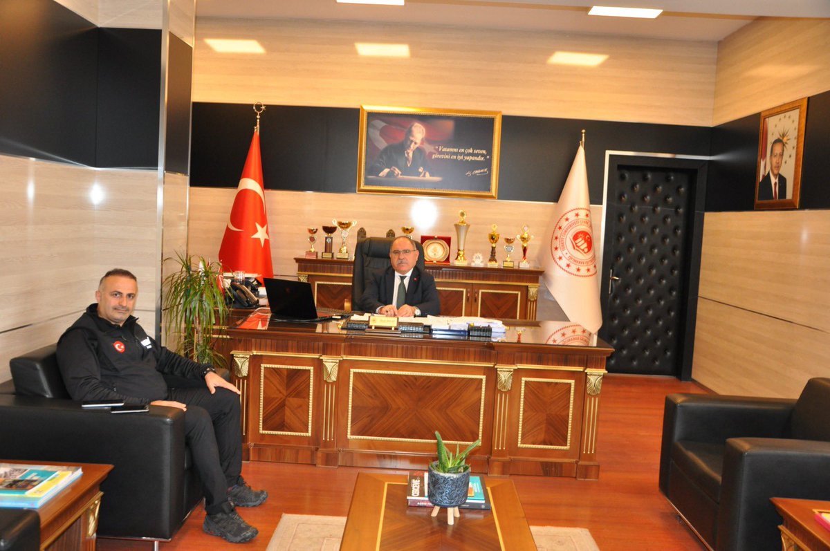 Muğla Afet ve Acil Durum Müdürü, Çevre Şehircilik ve İklim Değişikliği İl Müdürünü Ziyaret Etti