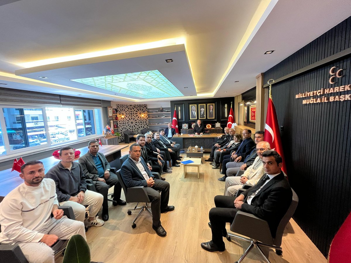 MHP Muğla İl Başkanlığı'na Sendika Ziyareti