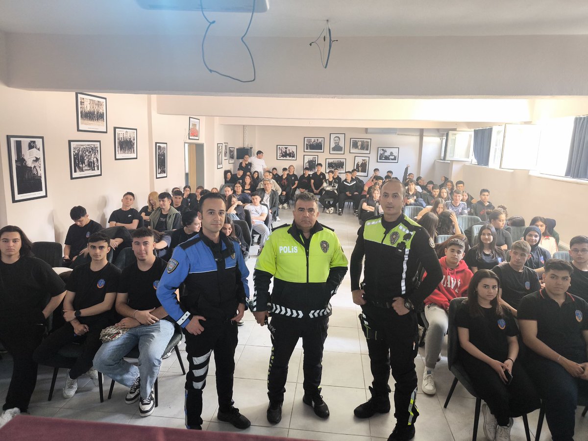 Muğla'da Öğrencilere Trafik Eğitimi Verildi