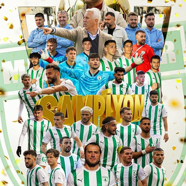 Muğlaspor, TFF 3. Lig'den 2. Lig'e Yükseldi