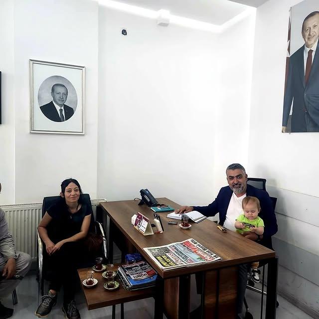 AK Parti Muğla İl Başkanlığı Nöbetçi İl Yönetim Kurulu Üyesi Misafirleri Ağırladı