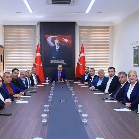 AK Parti Muğla İl Başkanlığı, Vali Akbıyık'ı Ziyaret Etti