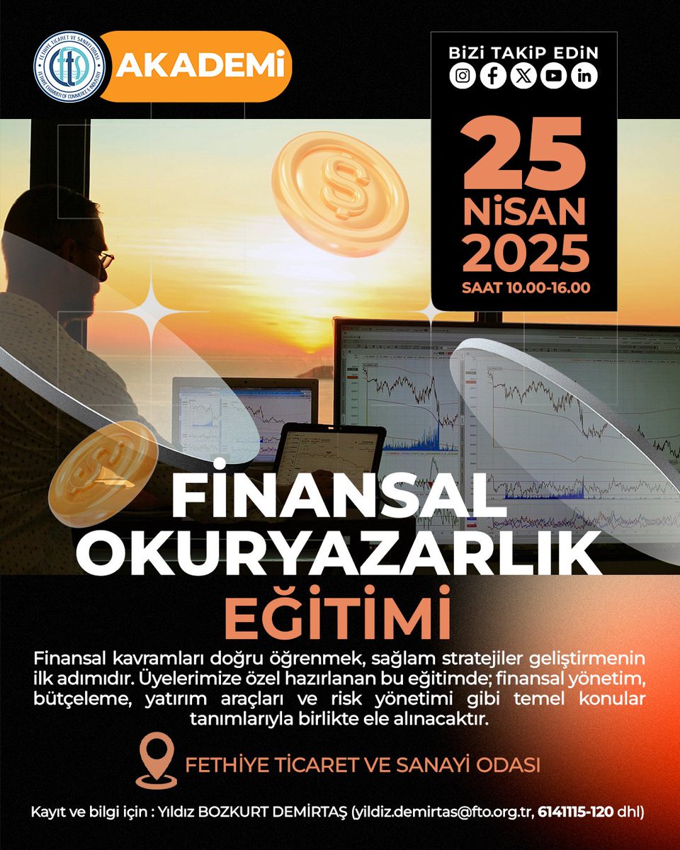 Fethiye Ticaret ve Sanayi Odası Üyelerine Finansal Okuryazarlık Eğitimi