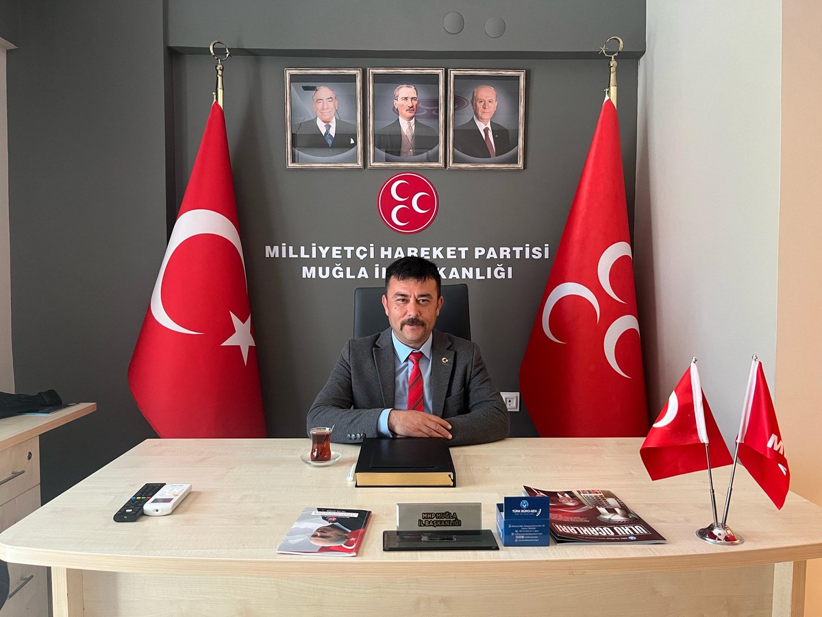 MHP Muğla İl Başkanlığı'nda Nöbet Tutuluyor