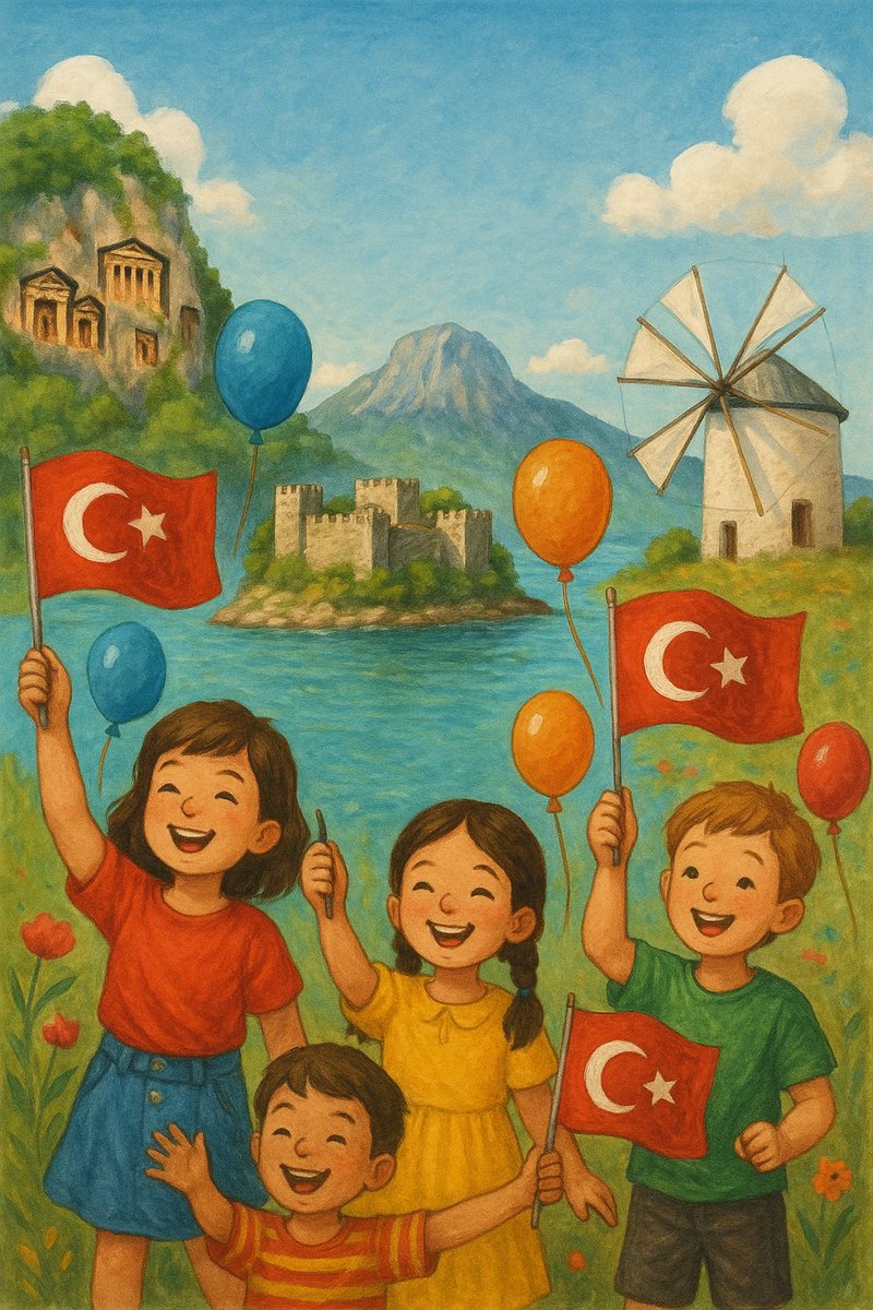 Muğla'da 23 Nisan Coşkusu