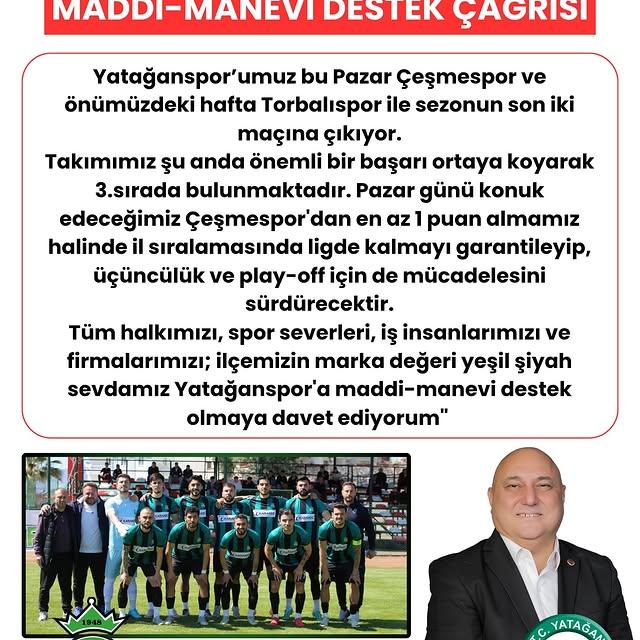 Yatağanspor, Ligde Kalma ve Playoff Hedefine Odaklandı