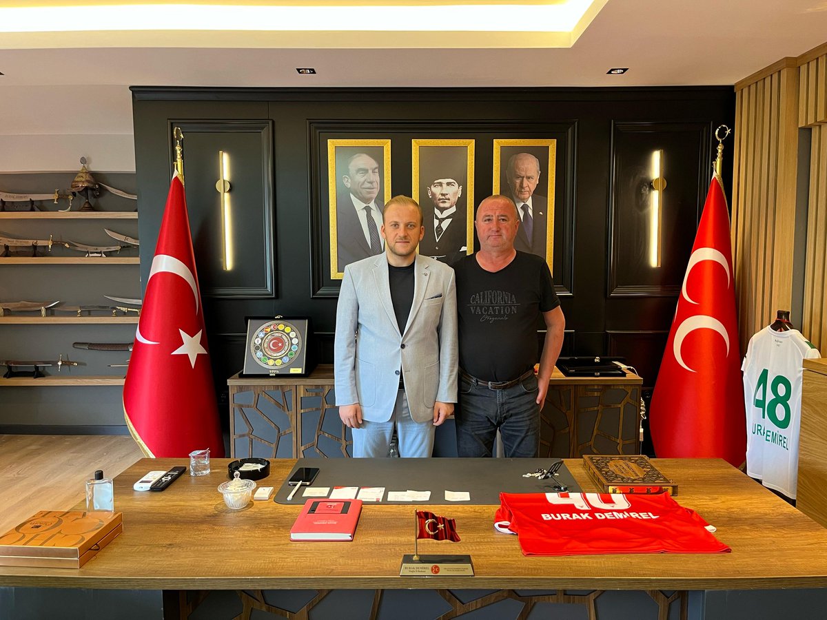 MHP Muğla İl Başkanı'na Esençay Spor Kulübü Ziyareti
