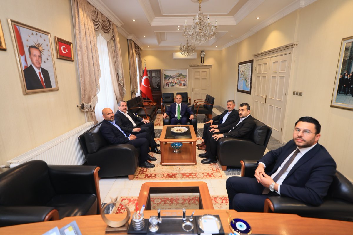 Muğla Valiliği'ne Memur-Sen Ziyareti