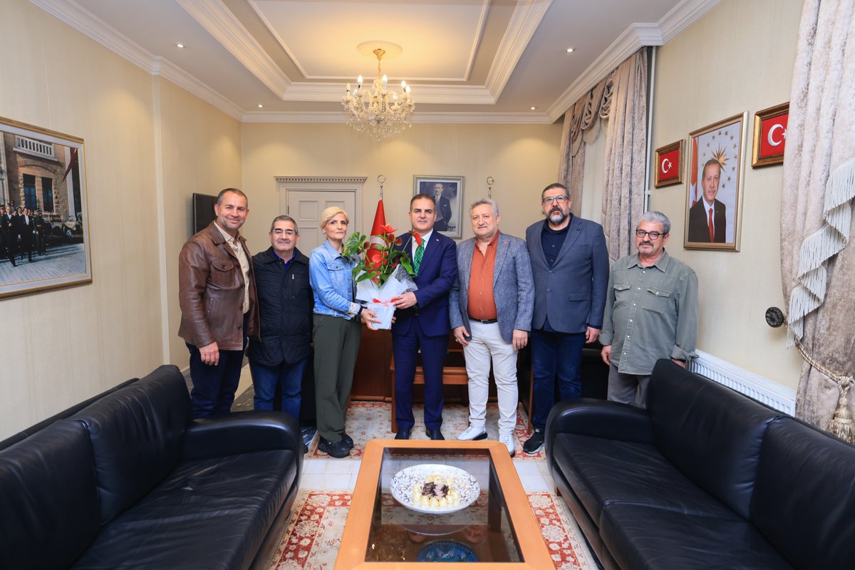 Muğla'da İş İnsanları ve Gazeteciden Vali Ziyareti