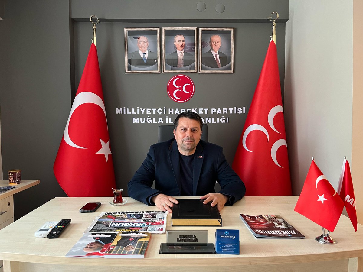 MHP Muğla İl Başkanlığı'nda Nöbet Tutuluyor