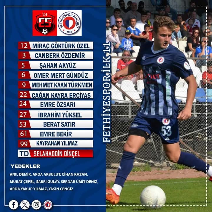 Fethiye Spor, Anagold 24Erzincanspor Maçına Hazır