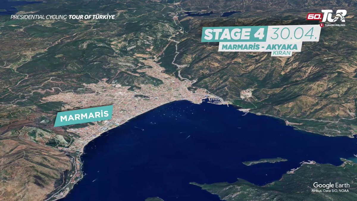 60. Cumhurbaşkanlığı Türkiye Bisiklet Turu'nda Kraliçe Etap Muğla'da