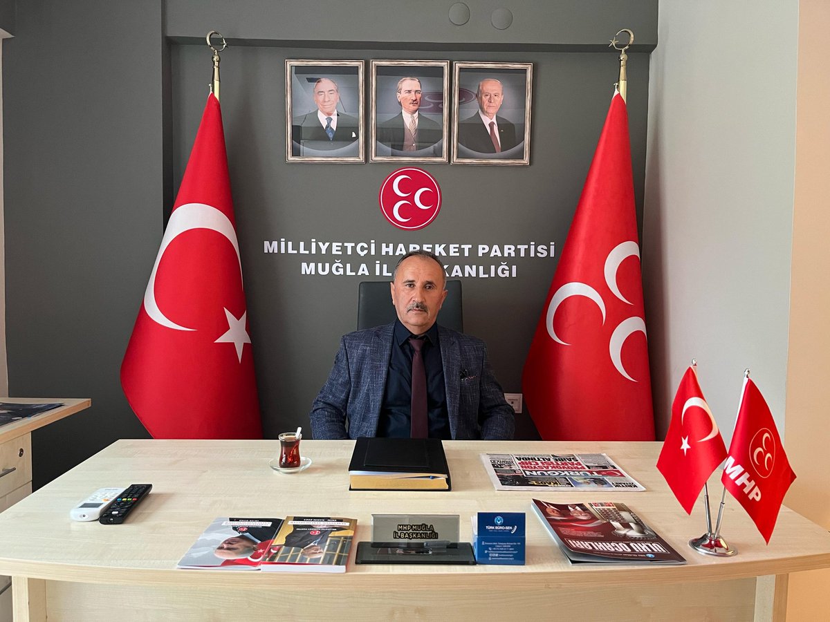 MHP Muğla İl Başkanlığı'nda Nöbetçi Başkan