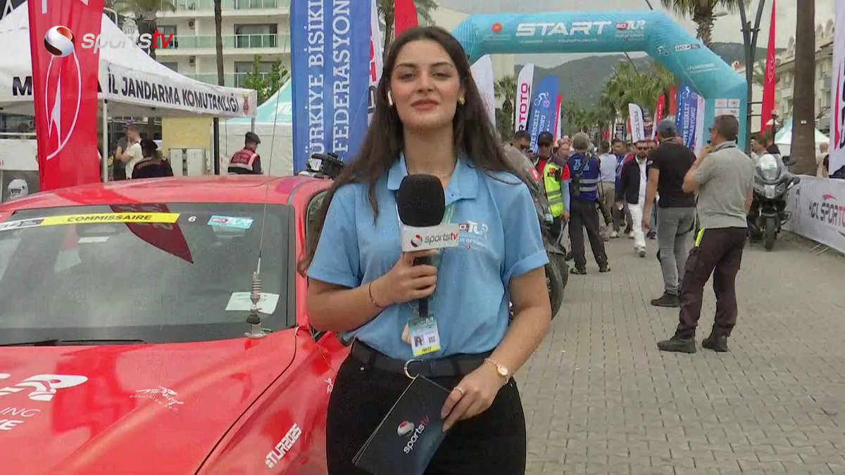 60. Cumhurbaşkanlığı Türkiye Bisiklet Turu'nun Marmaris Akyaka Etabı Coşkuyla Başladı