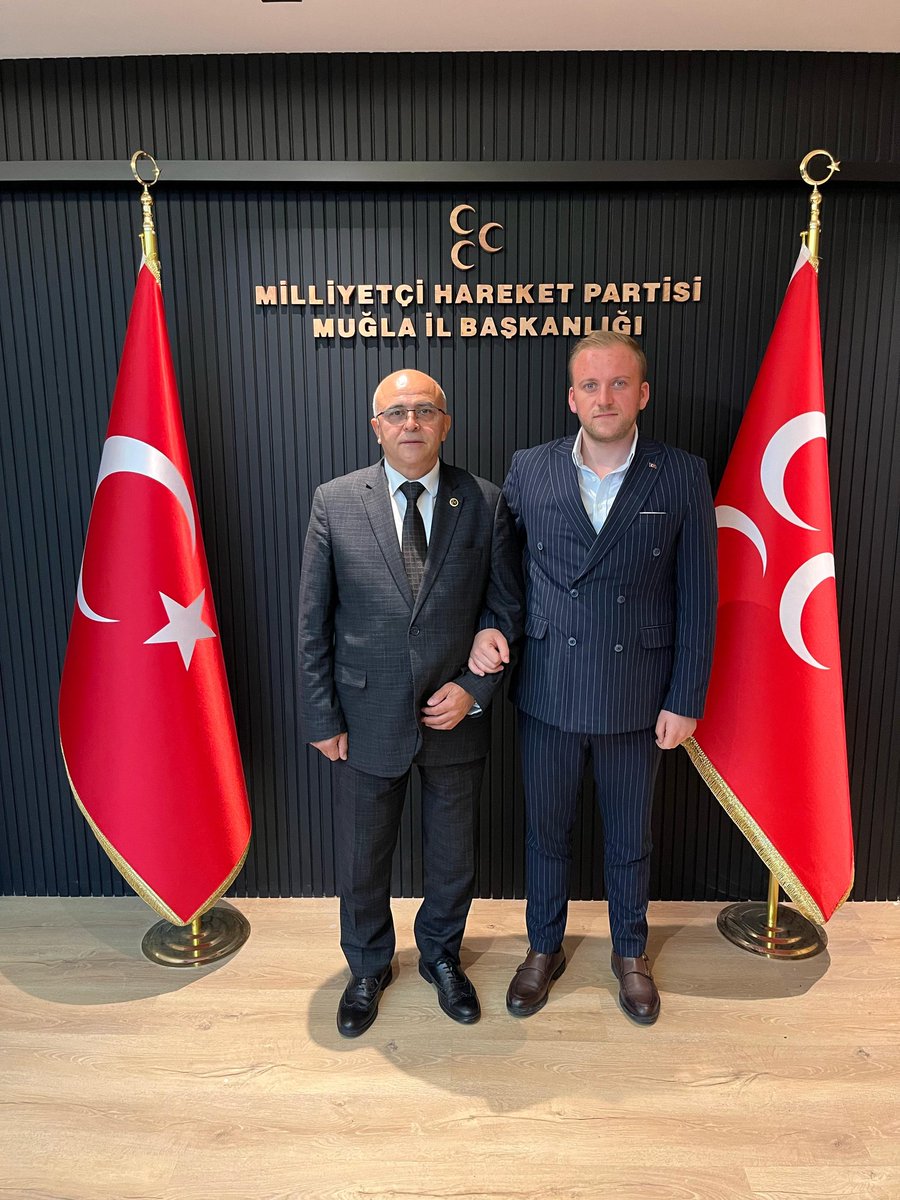 MHP Ortaca İlçe Başkanı, Muğla İl Başkanlığını Ziyaret Etti