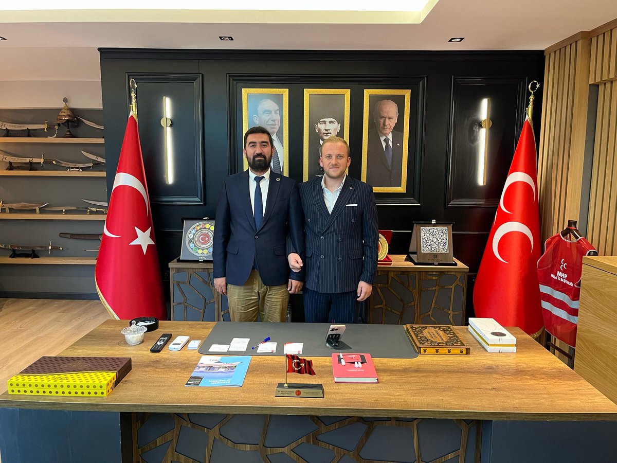 MHP Datça Heyeti, Muğla İl Başkanlığını Ziyaret Etti