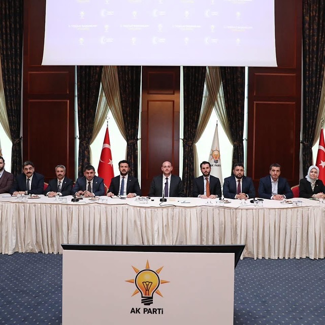 AK Parti Muğla İl Başkanlığı, İl Teşkilat Başkanları Toplantısına Katıldı