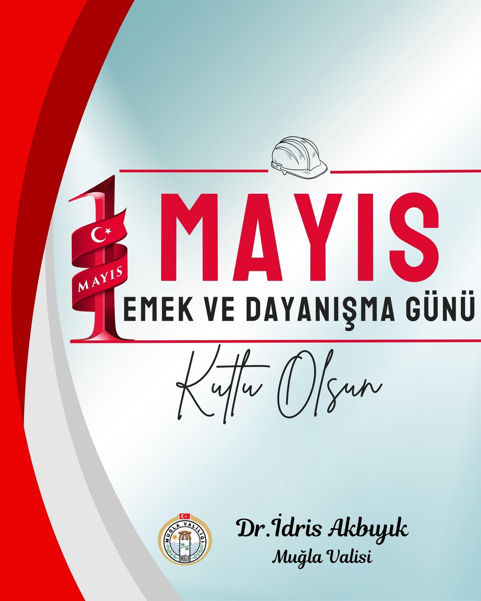 Muğla Tarım ve Orman Müdürlüğü'nden 1 Mayıs Mesajı: Emeğe Saygı