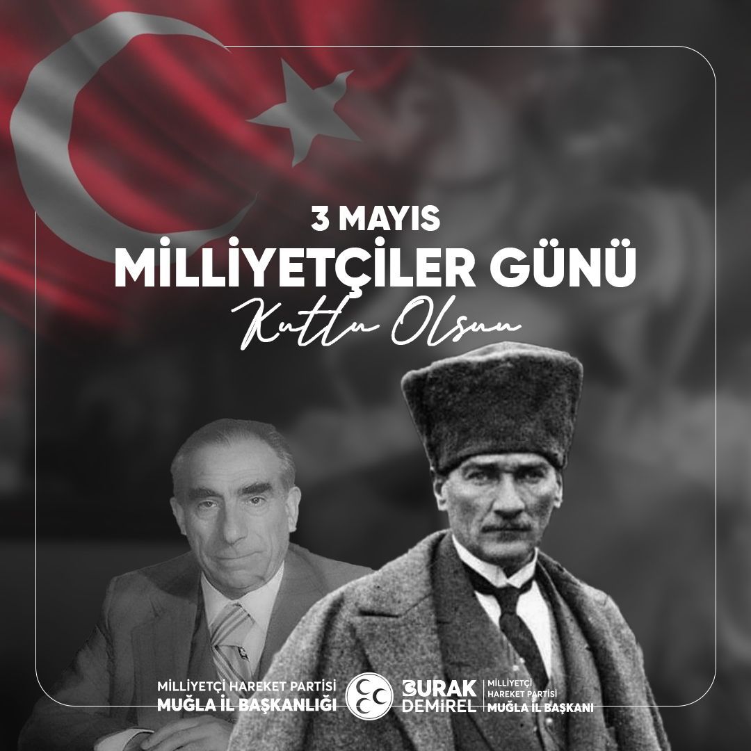 MHP, 3 Mayıs Milliyetçilik Günü'nü Kutladı: 