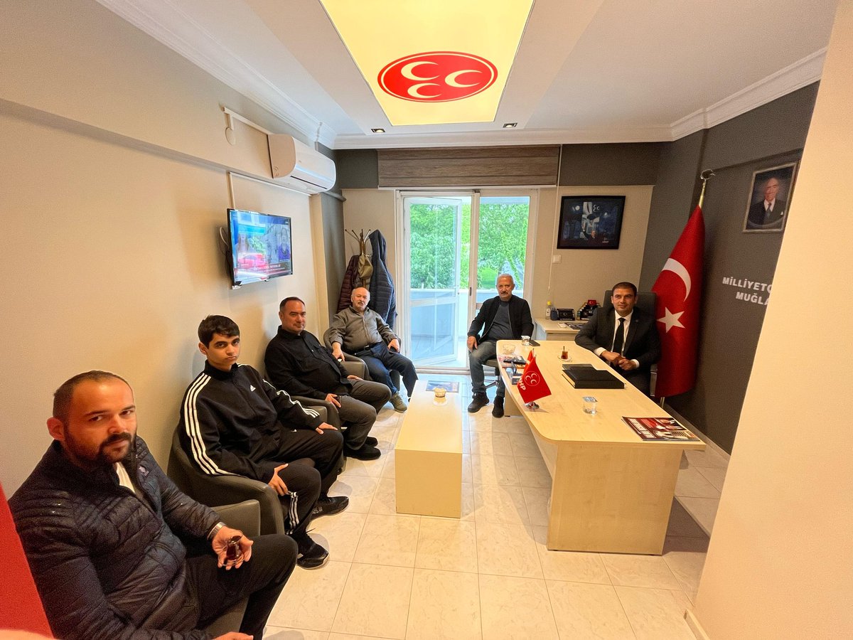 MHP Muğla İl Başkanlığı Ziyaretçilerine Teşekkür
