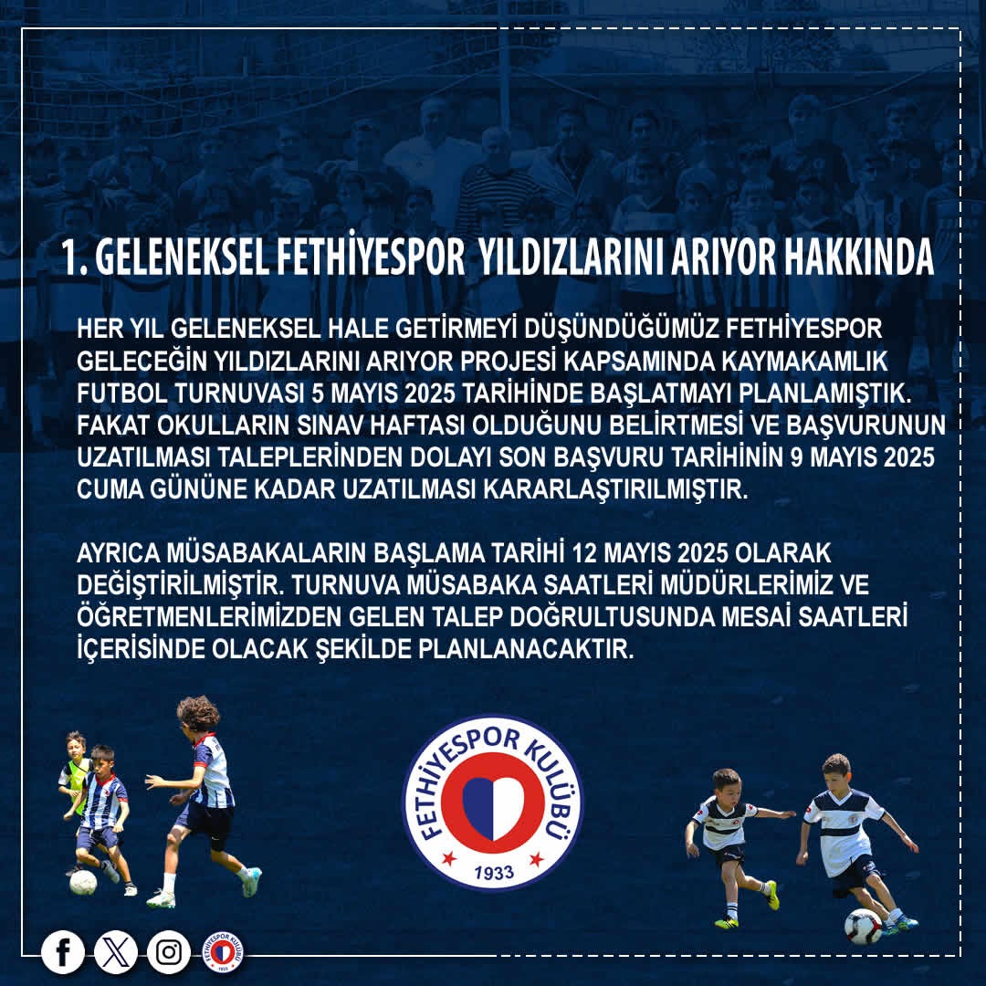 Fethiye Spor, Genç Yetenekleri Keşfetmek İçin Tarama Başlattı