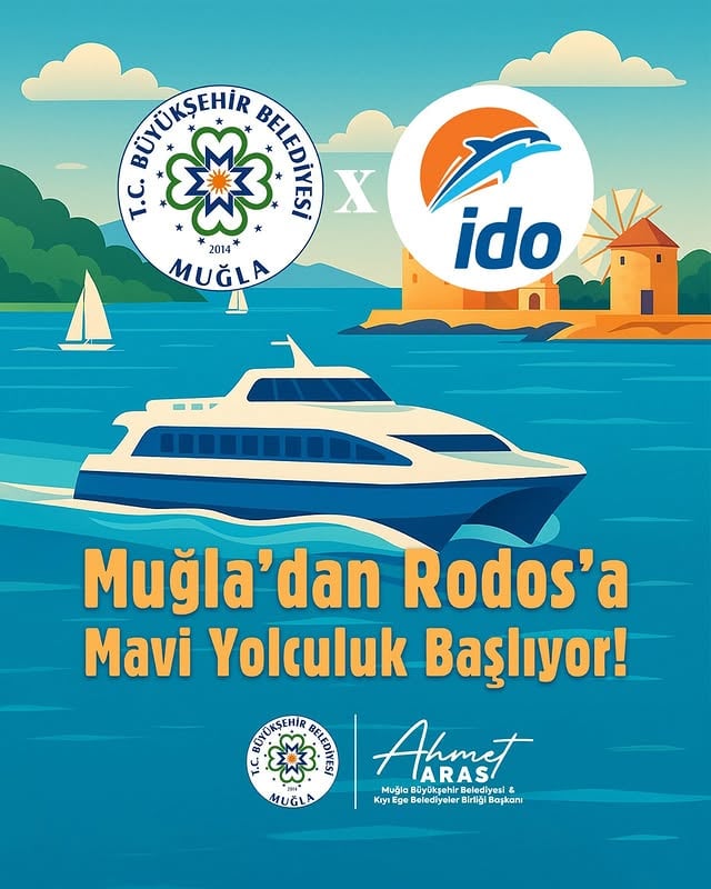 Fethiye-Rodos Deniz Otobüsü Seferleri Başlıyor: Yaz Aylarında Ulaşım Kolaylığı