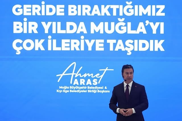 Muğla Büyükşehir Belediye Başkanı Aras, 1 Yıllık Görev Süresini Basına Değerlendirdi