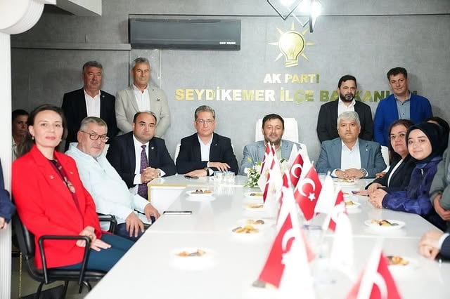 AK Parti Muğla Seydikemer'de İl Koordinatörlüğü Ziyareti