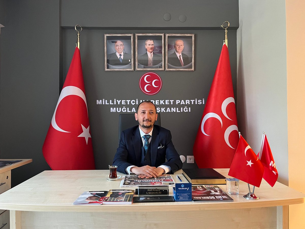 MHP Muğla İl Başkanlığı'nda Nöbetçi İl Başkan Yardımcısı