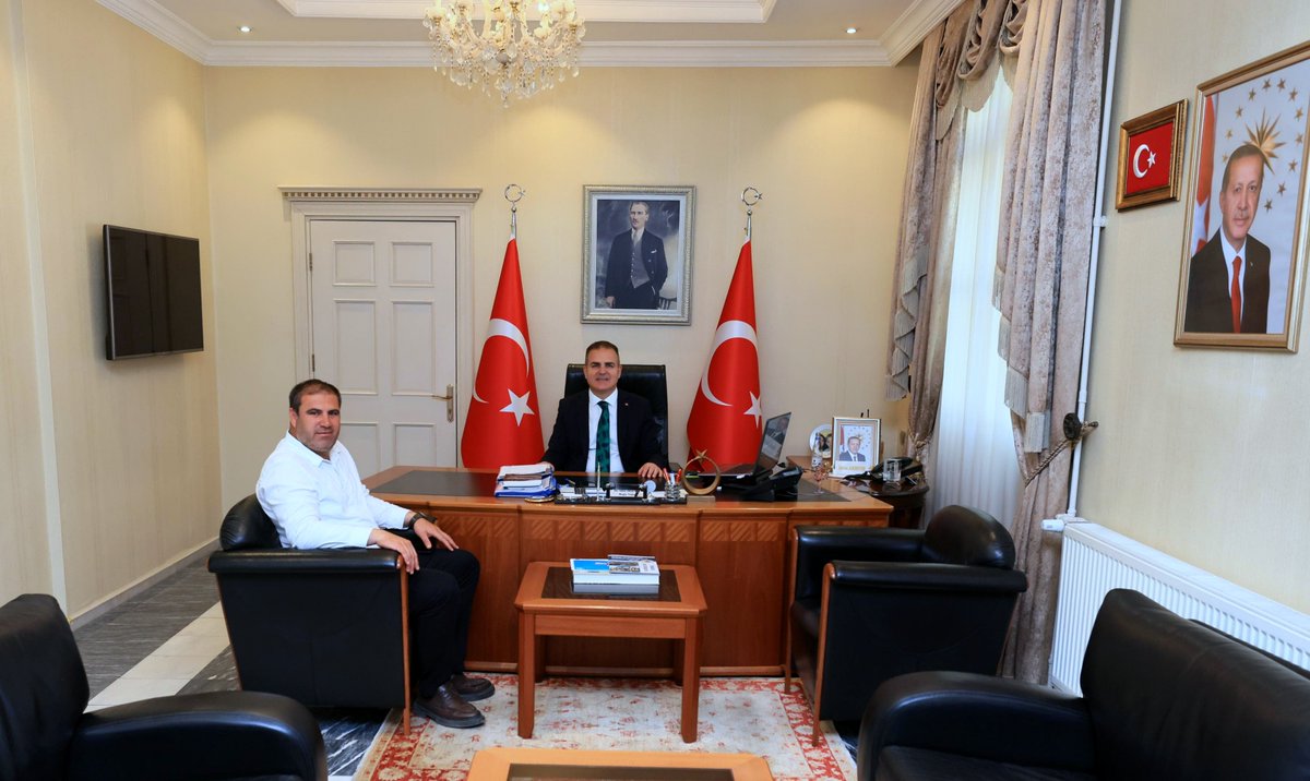 Milas Ziraat Odası Başkanı Akar, Muğla Valisi Akbıyık'ı Ziyaret Etti