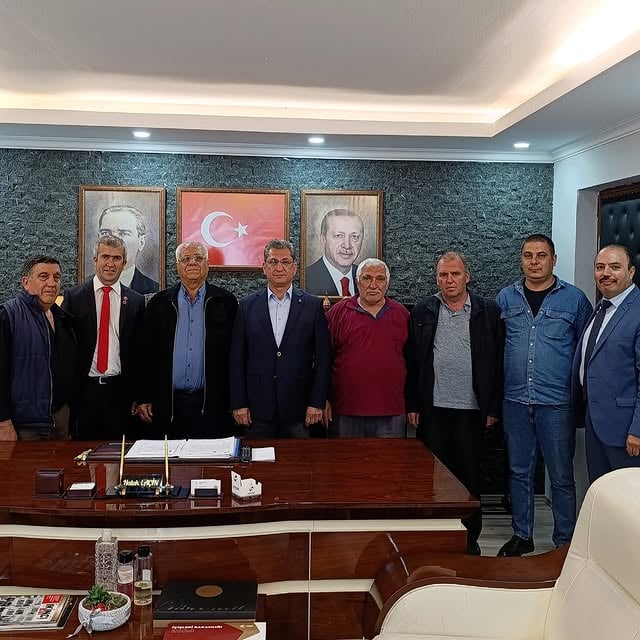 Yörük Türkmenleri Derneği, AK Parti Muğla İl Başkanlığını Ziyaret Etti