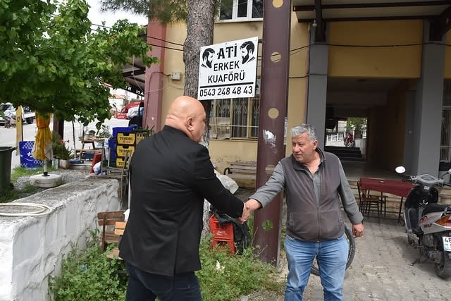 Yatağan Belediye Başkanı Mesut Günay, Bozarmut Mahallesinde Vatandaşlarla Buluştu