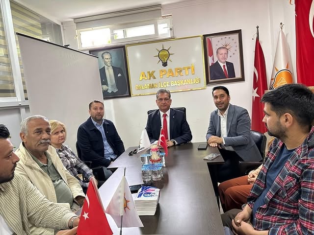AK Parti Muğla Delegeleri, Dalaman'da İstişare Toplantısı Yaptı