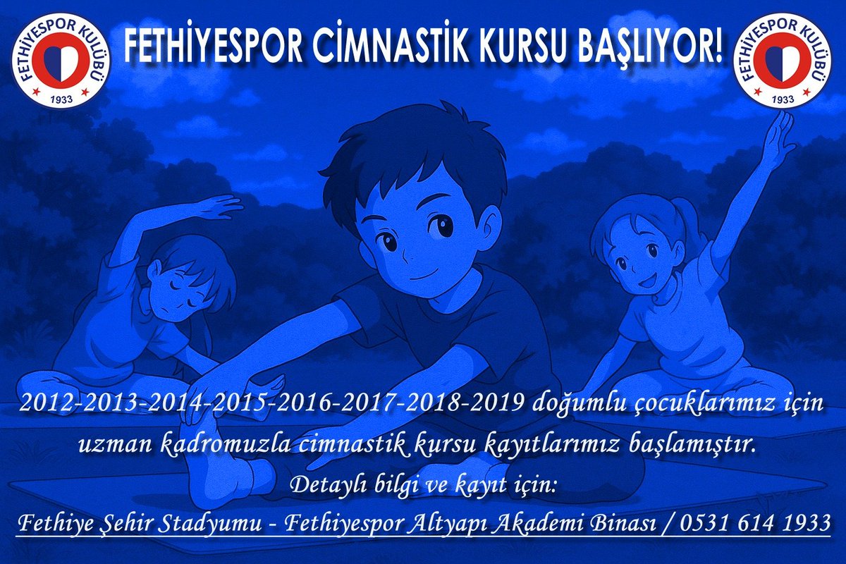 Fethiyespor Cimnastik Kursu Kayıtları Başladı: Genç Yetenekler Keşfedilecek