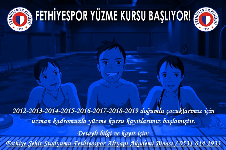 Fethiyespor, Genç Yetenekler İçin Yüzme Kursu Başlatıyor