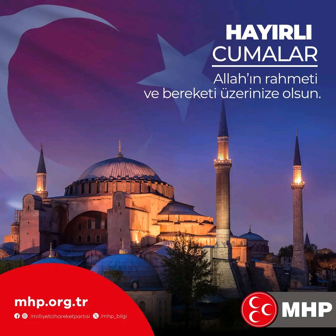 MHP Muğla İl Başkanlığı'ndan Cuma Mesajı