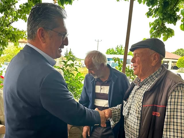 AK Parti İl Başkanı Datça'da Vatandaşlarla Buluştu