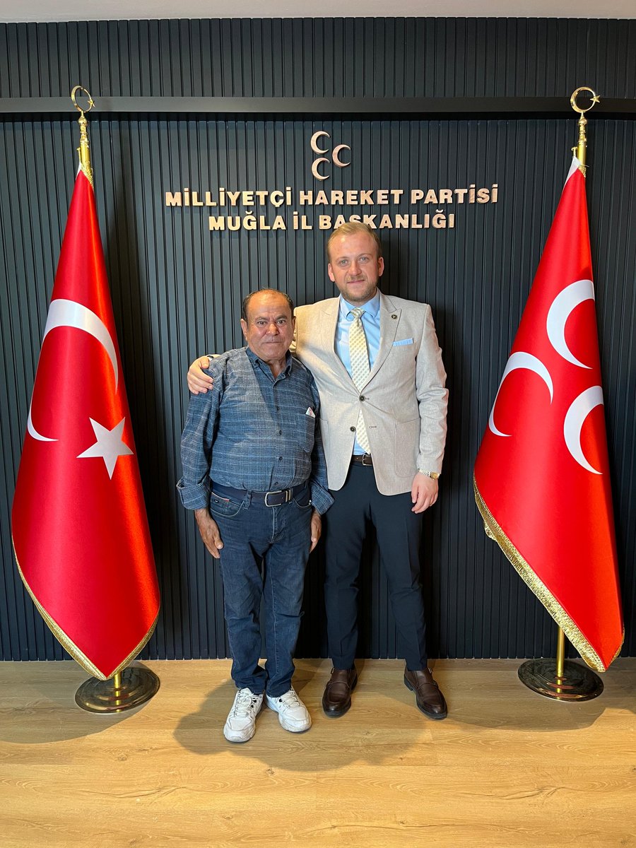 MHP Muğla İl Başkanı Demirel, Ülküdaş Kuyucak'ı Makamında Ağırladı